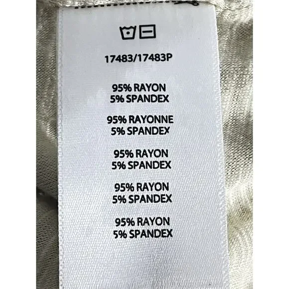 Anthropologie Dolan Left Coast Midi Priva Dress Sz M Striped Scoop Neck Stretch - Picture 8 of 9